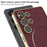 GKK For Samsung Galaxy S25 Ultra Case Electroplating PU + PC + TPU Phone Cover Support Wireless Charging - Carbon Fiber Texture - 7