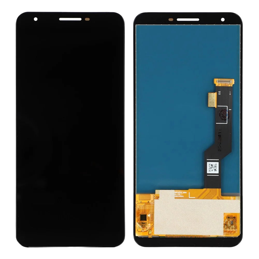 For Google Pixel 3a XL Grade C LCD Screen and Digitizer Assembly Replacement Part (Incell Technology) (Without Logo) - 1