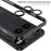 For Nothing Phone (3) 5G Bumper Cases Metal Frame Heat Dissipation Cover with Lens Protector - Black - 6