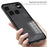 For Nothing Phone (3) 5G Matte Case Aluminium Alloy + PC Phone Cover Pop-Up Snap Lock - Black - 5