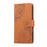 For iPhone 17 Case Rose Flower PU Leather Wallet Phone Cover with 3 Card Slots / Wrist Strap - Brown - 6