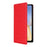 For ZTE Blade A56 Case Wallet Rhombus Imprinted Leather Phone Cover - Red - 6