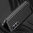 GKK For Samsung Galaxy Z Fold7 5G Case Electroplating PC + PU Leather Phone Cover with Screen Film - Carbon Fiber Texture - 3