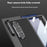 GKK For Samsung Galaxy Z Fold7 5G Case Electroplating PC + PU Leather Phone Cover with Screen Film - Carbon Fiber Texture - 4