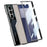 GKK For Samsung Galaxy Z Fold7 5G Case Electroplating PU + PC + Tempered Glass Phone Cover - Titanium Grey - 3
