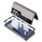 GKK For Samsung Galaxy Z Fold7 5G Case Electroplating PU + PC + Tempered Glass Phone Cover - Titanium Grey - 5