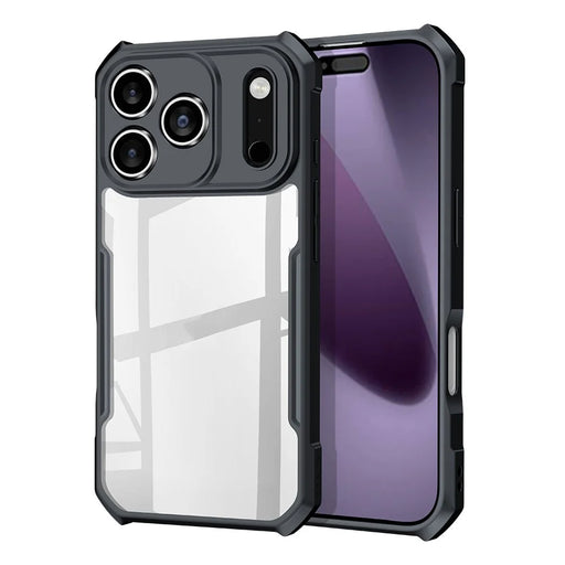 XUNDD For iPhone 17 Pro Max Case Dropproof TPU + Acrylic Clear Back Phone Cover - 1