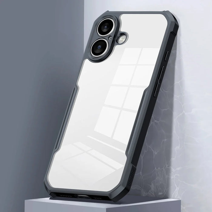 XUNDD For iPhone 17 Case Dropproof TPU + Acrylic Clear Back Phone Cover - 7