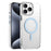 For iPhone 13 Pro Max Case Compatible with MagSafe Clear PC + TPU Sealed Magnetic Phone Cover - Sky Blue - 1