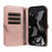 YIKATU For Google Pixel 10 Pro / Google Pixel 9 / Google Pixel 9 Pro / Google Pixel 10 Case  YK-008 Zipper Wallet Leather Phone Cover with Shoulder Strap - Rose Gold - 2