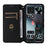 For Nothing Phone (3) 5G Case Wallet Rhombus Imprinted Leather Phone Cover - Red - 2