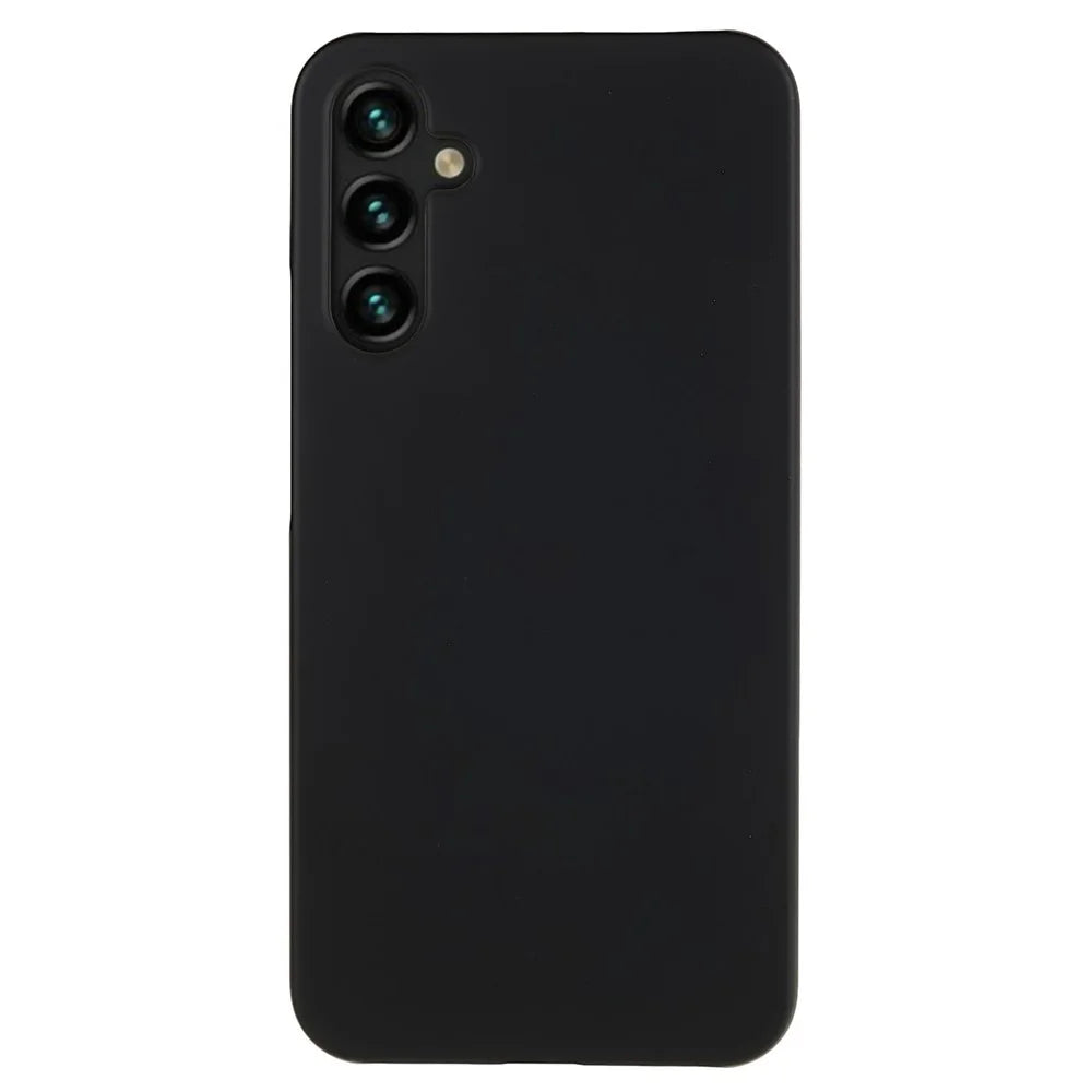 For Samsung Galaxy S25 FE Case Hard PC Drop Proof Frosted Minimalist Phone Cover - Black - 1