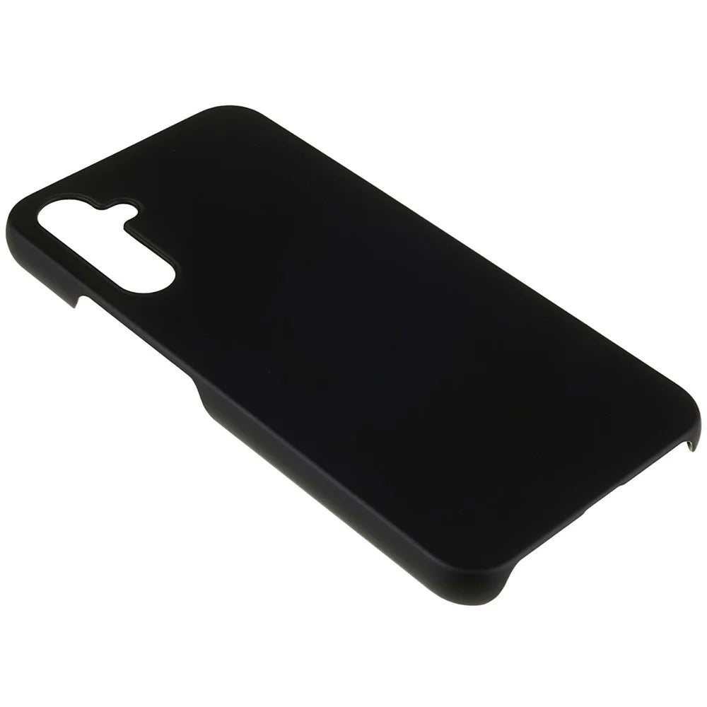 For Samsung Galaxy S25 FE Case Hard PC Drop Proof Frosted Minimalist Phone Cover - Black - 4