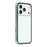 For iPhone 17 Pro Double-Sided Tempered Glass Phone Cover with Anti-Spy Screen Protector Magnetic Adsorption Metal Frame - Green - 2