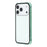 For iPhone 17 Pro Double-Sided Tempered Glass Phone Cover with Anti-Spy Screen Protector Magnetic Adsorption Metal Frame - Green - 5