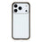 For iPhone 17 Pro Full Body Case Magnetic Tempered Glass Double-Sided Phone Case - Gold - 4
