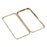 For iPhone 17 Pro Full Body Case Magnetic Tempered Glass Double-Sided Phone Case - Gold - 6