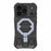 For iPhone 18 Pro Max / 17 Pro Max Case Compatible with MagSafe PC + TPU Kickstand Phone Cover with Lanyard - Black - 2