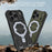 For iPhone 18 Pro Max / 17 Pro Max Case Compatible with MagSafe PC + TPU Kickstand Phone Cover with Lanyard - Black - 3