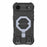 For iPhone Air Case Compatible with MagSafe PC + TPU Kickstand Phone Cover with Lanyard - Black - 2