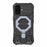 For iPhone 17 Case Compatible with MagSafe PC + TPU Kickstand Phone Cover with Lanyard - Black - 2