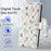 For iPhone 16 Wallet Case Rhombic Floral Design Leather Flip Phone Cover with Strap - A1 - 7