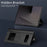 For Samsung Galaxy Z Fold7 5G Case View Window PU Leather Phone Cover - Black - 2