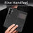For Samsung Galaxy Z Fold7 5G Case View Window PU Leather Phone Cover - Black - 5