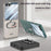 GKK For Samsung Galaxy Z Flip7 5G Case Oval Kickstand Hard PC Phone Back Cover with Small Film - Silver - 7