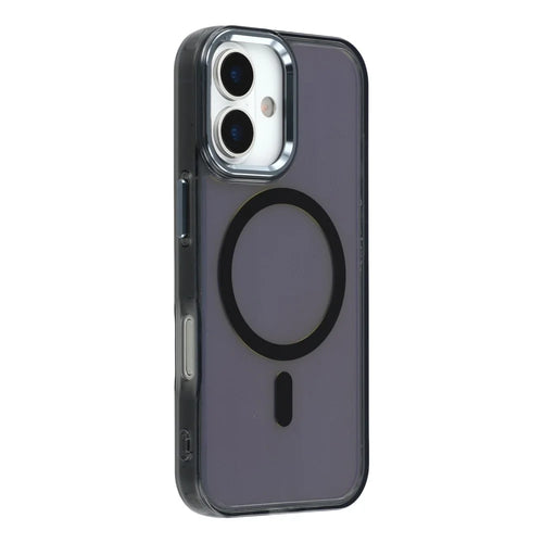 For iPhone 17 Case Compatible with MagSafe Color Changing TPU Phone Back Cover - Black - 1