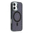 For iPhone 17 Case Compatible with MagSafe Color Changing TPU Phone Back Cover - Black - 1