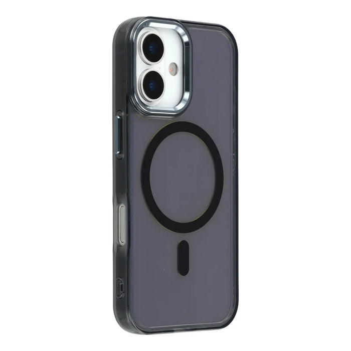 For iPhone 17 Case Compatible with MagSafe Color Changing TPU Phone Back Cover - Black - 1