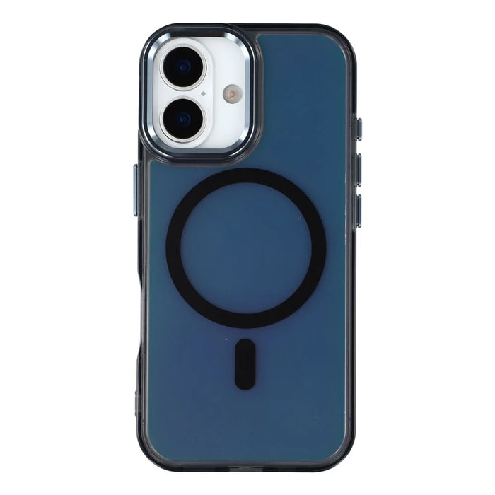 For iPhone 17 Case Compatible with MagSafe Color Changing TPU Phone Back Cover - Black - 2