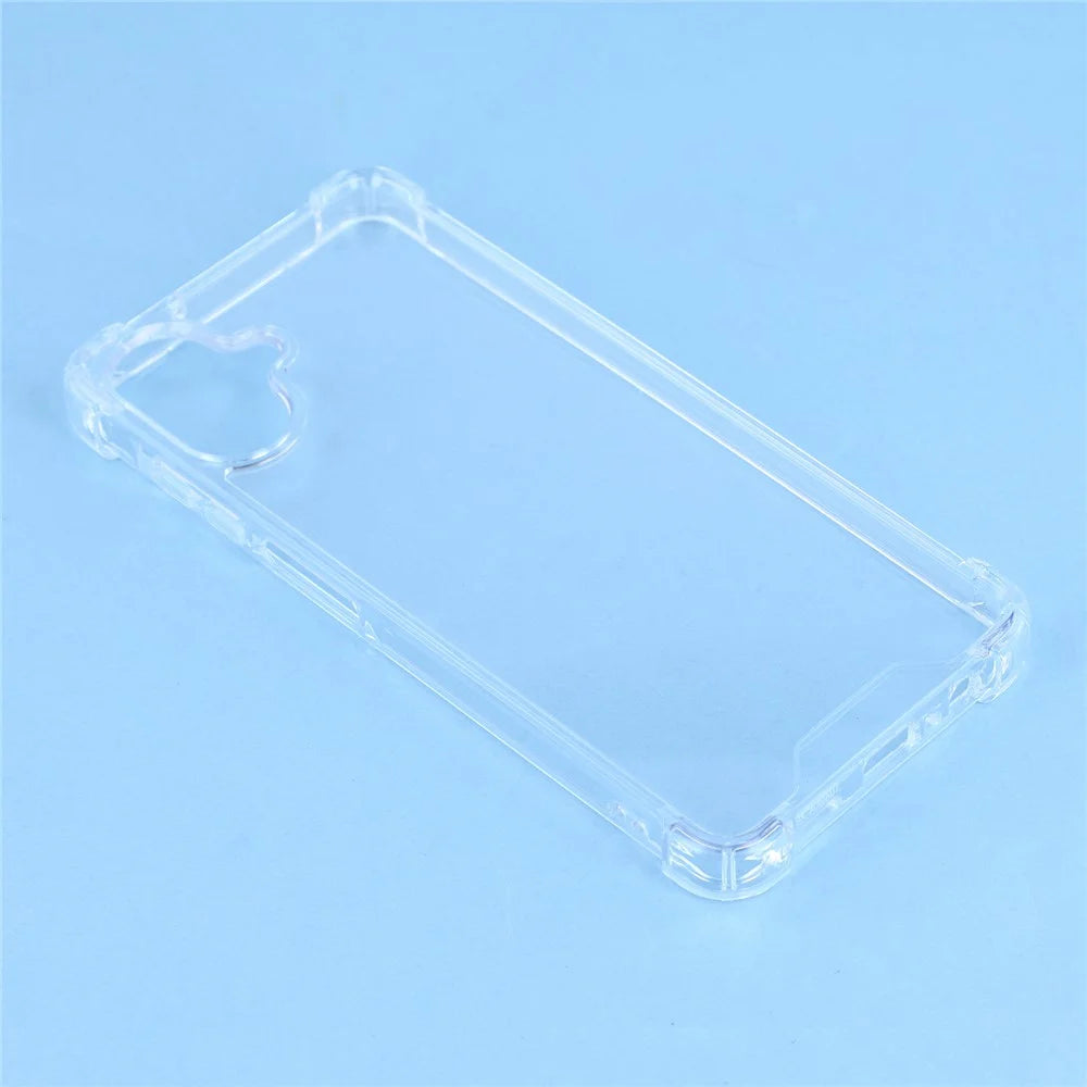 Phone Case For Samsung Galaxy A08 5G / A08 4G / A07 4G / A06 4G / A06 5G TPU + Acrylic 1.5mm Shockproof Clear Back Cover - 4
