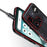 For Nothing Phone (3) 5G Bumper Case Metal Frame Phone Cover with Camera Lens Guard - Black / Red - 6