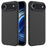For iPhone Air Case Drop Proof Liquid Silicone Soft Lining Back Phone Cover - Black - 1