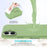 For iPhone 17 Case Drop Proof Liquid Silicone Soft Lining Back Phone Cover - Mint Green - 4