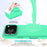 For iPhone 18 Pro Max / 17 Pro Max Case Drop Proof Liquid Silicone Soft Lining Back Phone Cover - Green - 4