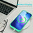 For iPhone 18 Pro Max / 17 Pro Max Case Drop Proof Liquid Silicone Soft Lining Back Phone Cover - Green - 5
