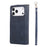 For iPhone 18 Pro / 17 Pro Case Zipper Pocket 9 Card Slots PU Leather Phone Cover with Hand Strap - Blue - 7