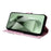 For Samsung Galaxy S25 FE Case RFID Blocking Flower Leather Phone Cover with Wrist Strap - Flower - 3
