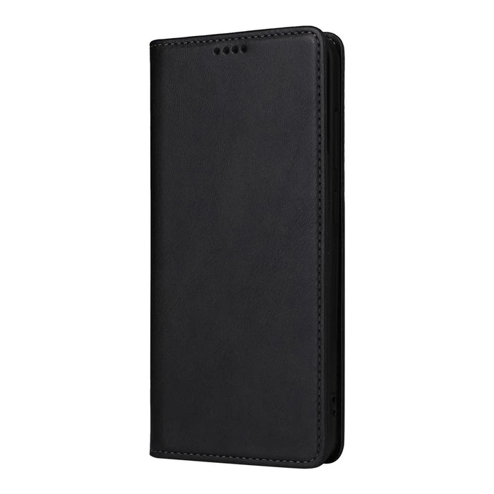 For Samsung Galaxy S25 FE Case RFID Blocking PU Leather Phone Wallet Cover - Black - 7