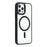 For iPhone 12 / 12 Pro Case Compatible with MagSafe Anti-Drop TPU+PC Phone Cover - Black - 1