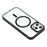 For iPhone 12 / 12 Pro Case Compatible with MagSafe Anti-Drop TPU+PC Phone Cover - Black - 5