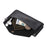 For Realme 14 Pro+ 5G Leather Case Magnetic Closure Wallet Stand Phone Cover with Crossbody Strap - Black - 4