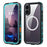 REDPEPPER Dot+ Series For iPhone 17 Cellphone Case Compatible with MagSafe IP68 Waterproof Clear Back Phone Cover - Blue - 1