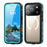 REDPEPPER Dot+ Series For iPhone 17 Pro Cellphone Case Compatible with MagSafe IP68 Waterproof Clear Back Phone Cover - Blue - 1
