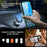 REDPEPPER Dot+ Series For iPhone 17 Pro Cellphone Case Compatible with MagSafe IP68 Waterproof Clear Back Phone Cover - Blue - 4