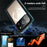 REDPEPPER Dot+ Series For iPhone 17 Pro Cellphone Case Compatible with MagSafe IP68 Waterproof Clear Back Phone Cover - Blue - 6