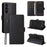 ENKAY HAT PRINCE For Samsung Galaxy S25 FE Wallet Case with Strap   RFID Blocking Leather Stand Phone Cover - Black - 1